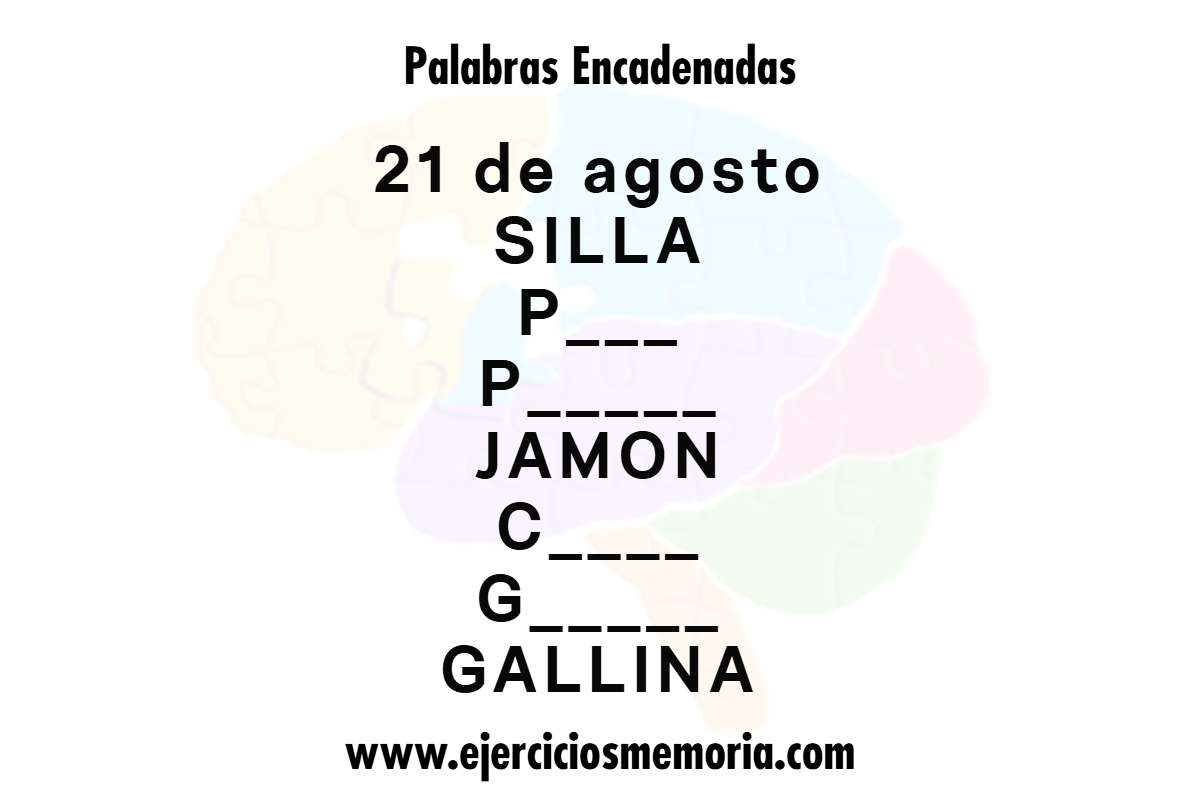 Palabras encadenadas