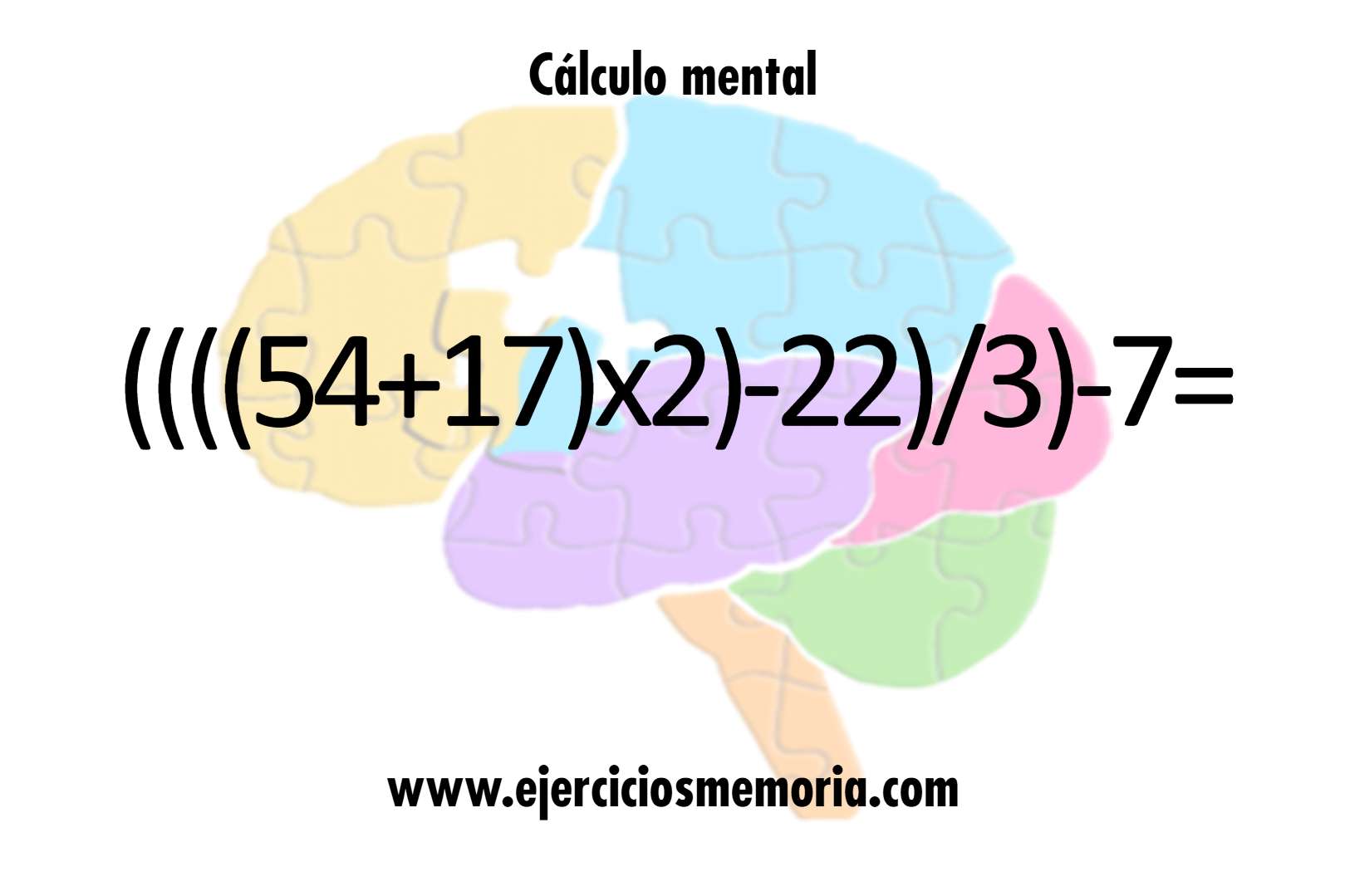Cálculo mental
