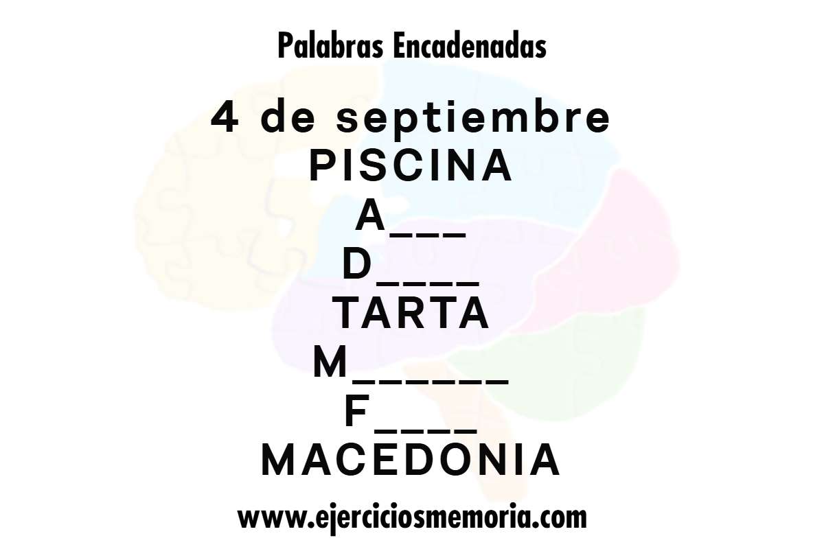 Palabras encadenadas