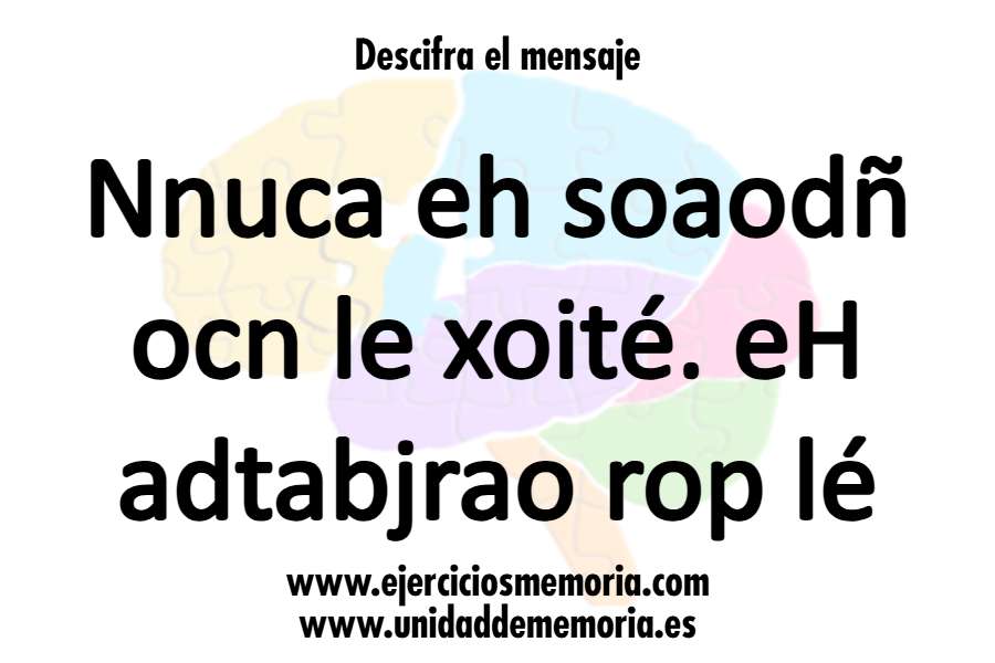 Desordenadas