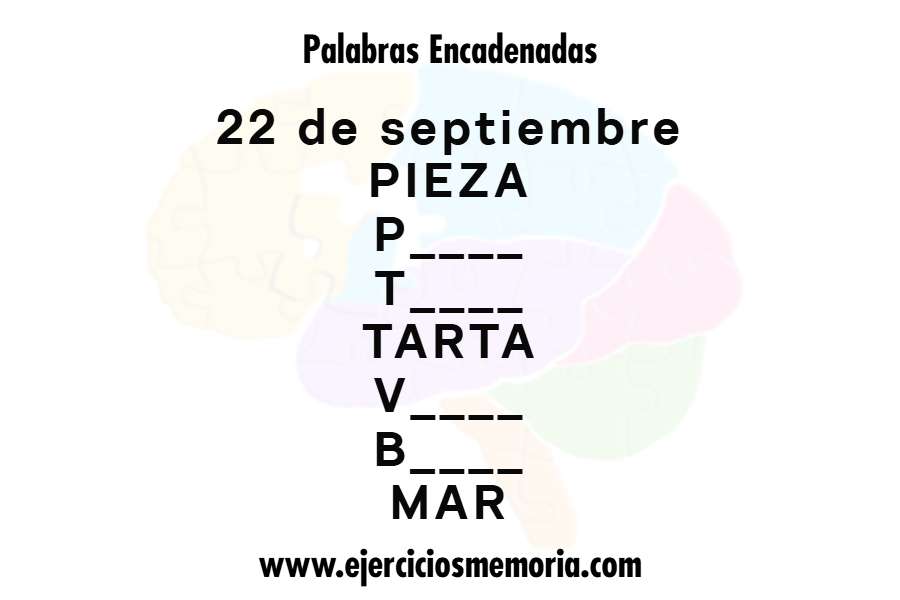Palabras encadenadas