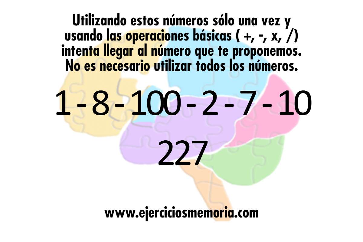 Cálculo mental Cifras