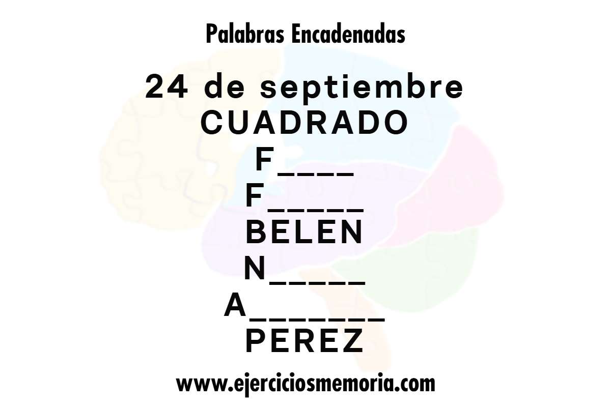 Palabras encadenadas