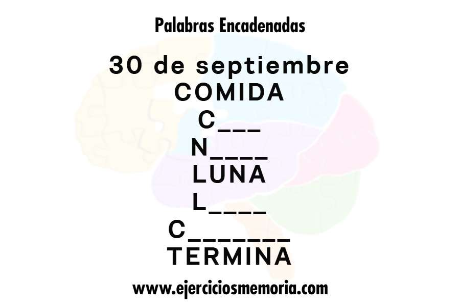 Palabras encadenadas