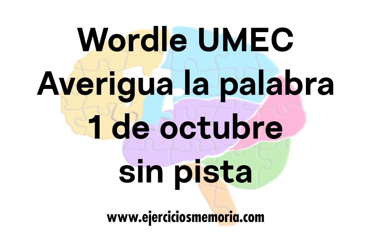 Wordle UMEC sin pista