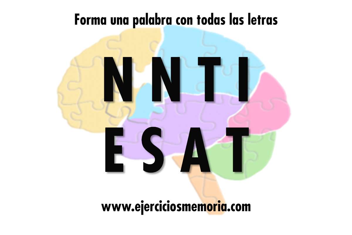 Forma una palabra con las letras