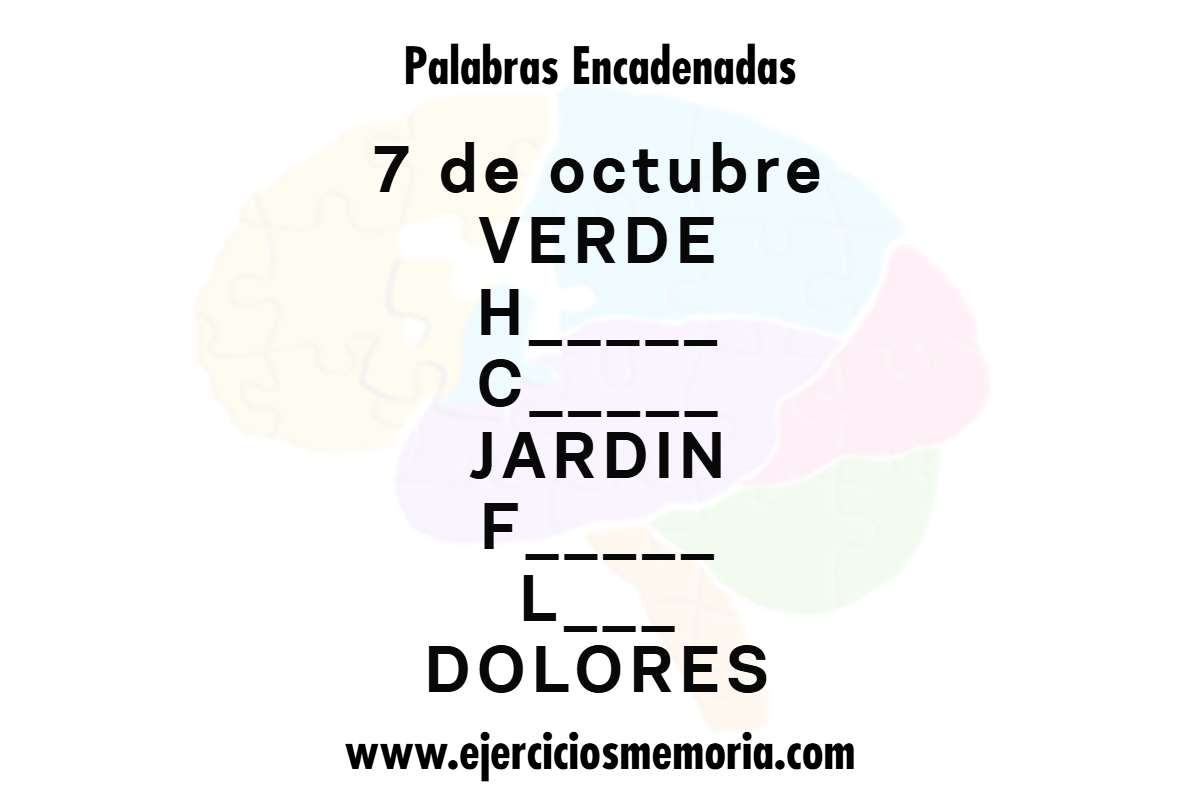 Palabras encadenadas