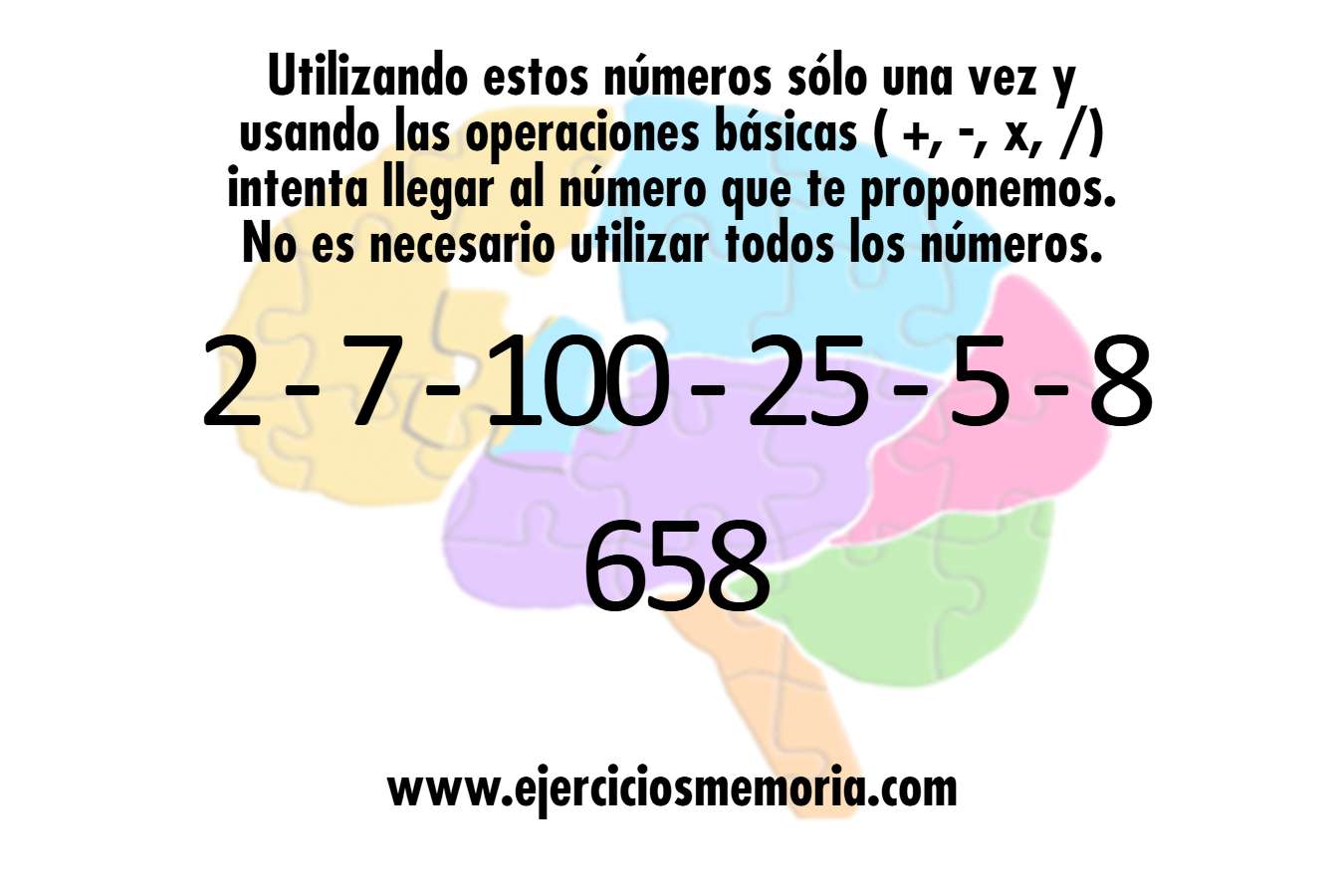 Cálculo mental Cifras