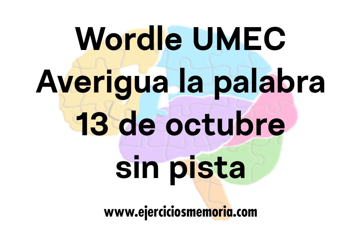 Wordle UMEC sin pista