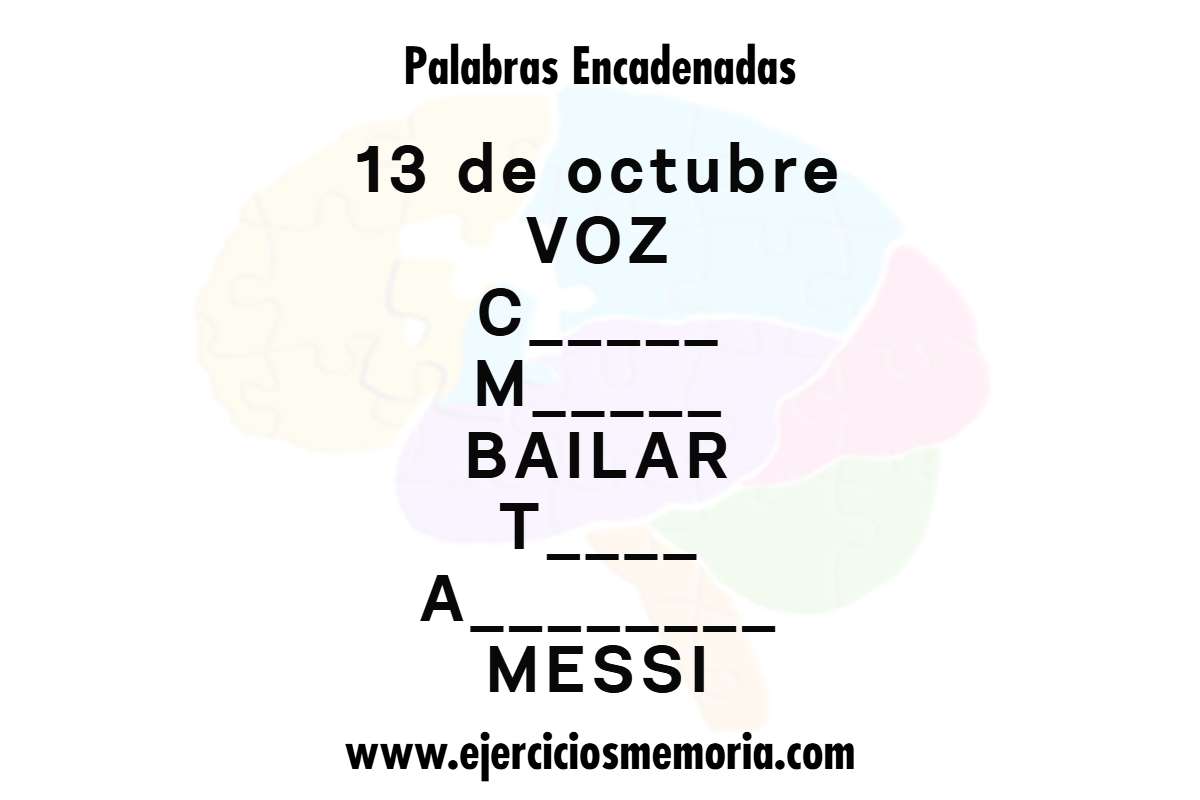 Palabras encadenadas