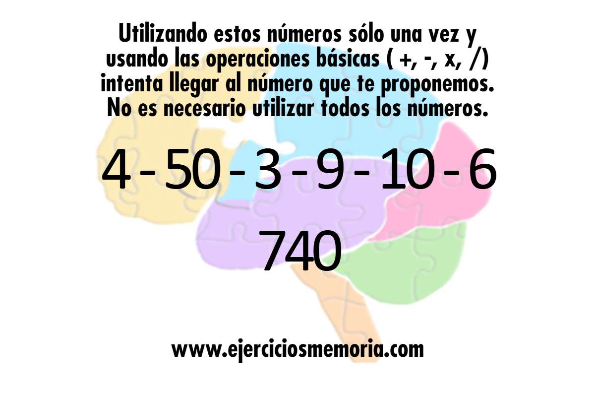 Cálculo mental Cifras