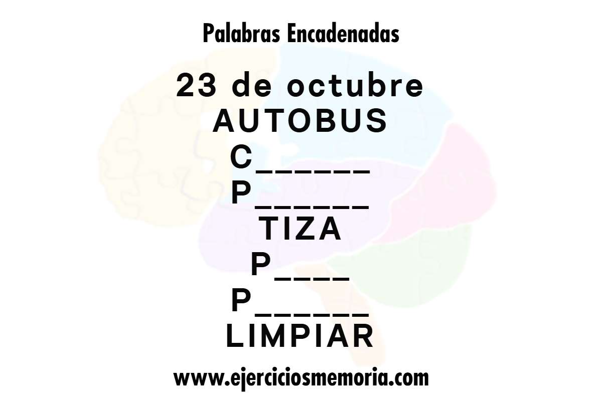 Palabras encadenadas