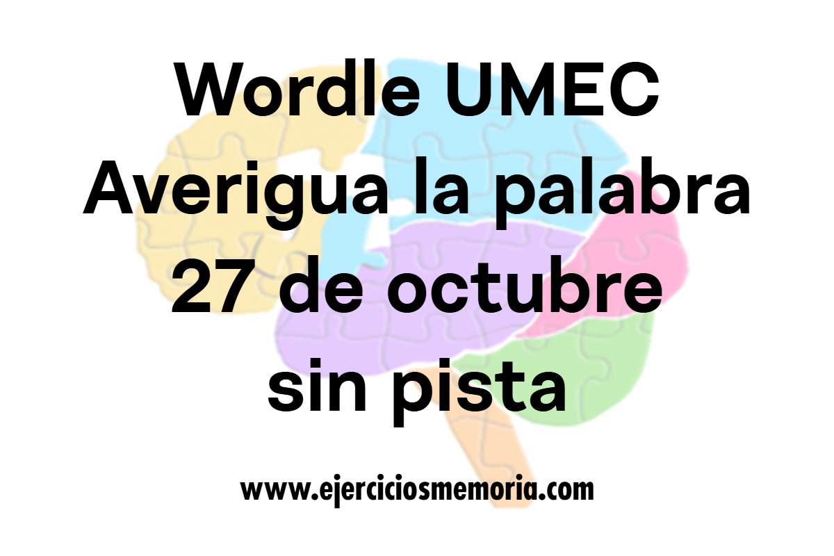 Wordle UMEC sin pista