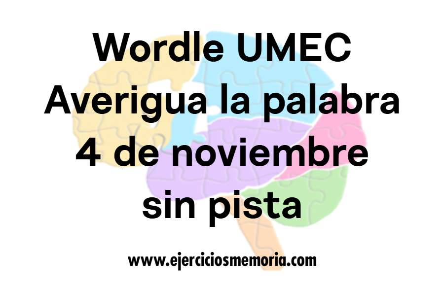Wordle UMEC sin pista