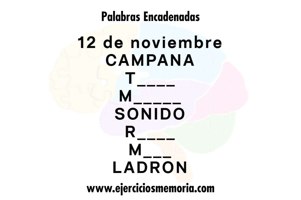 Palabras encadenadas