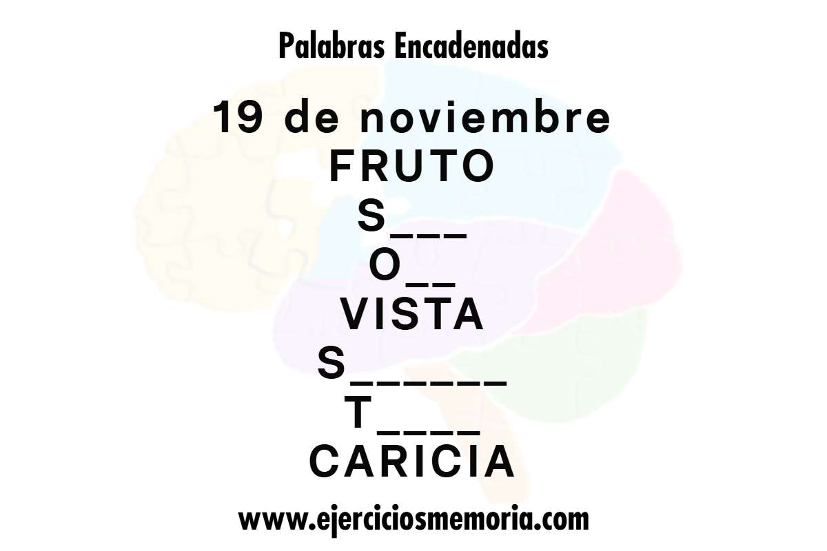 Palabras encadenadas