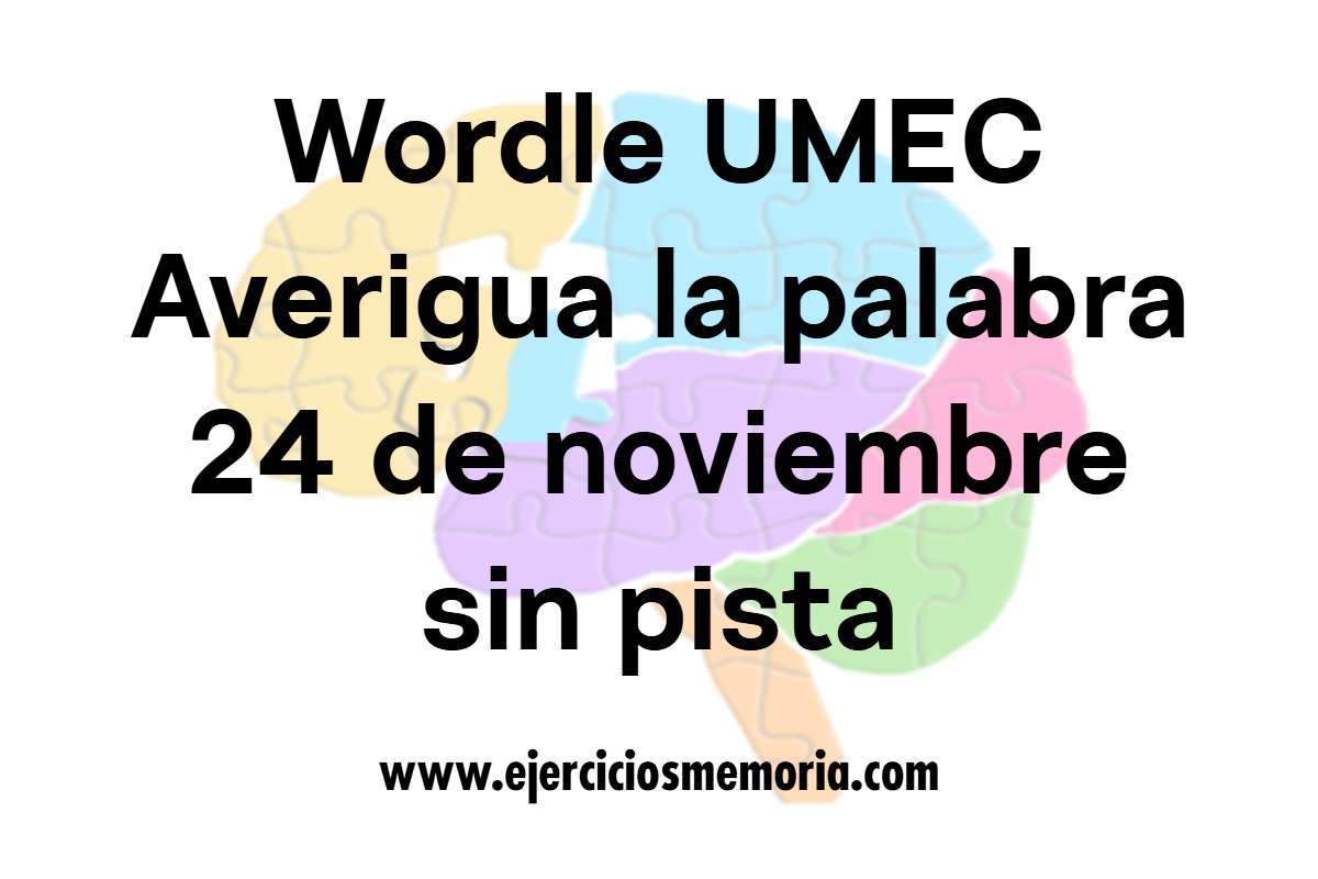 Wordle UMEC sin pista