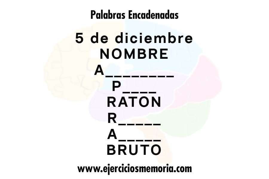 Palabras encadenadas