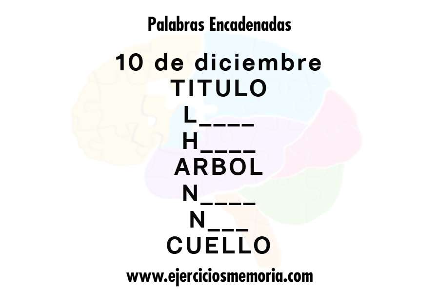 Palabras encadenadas