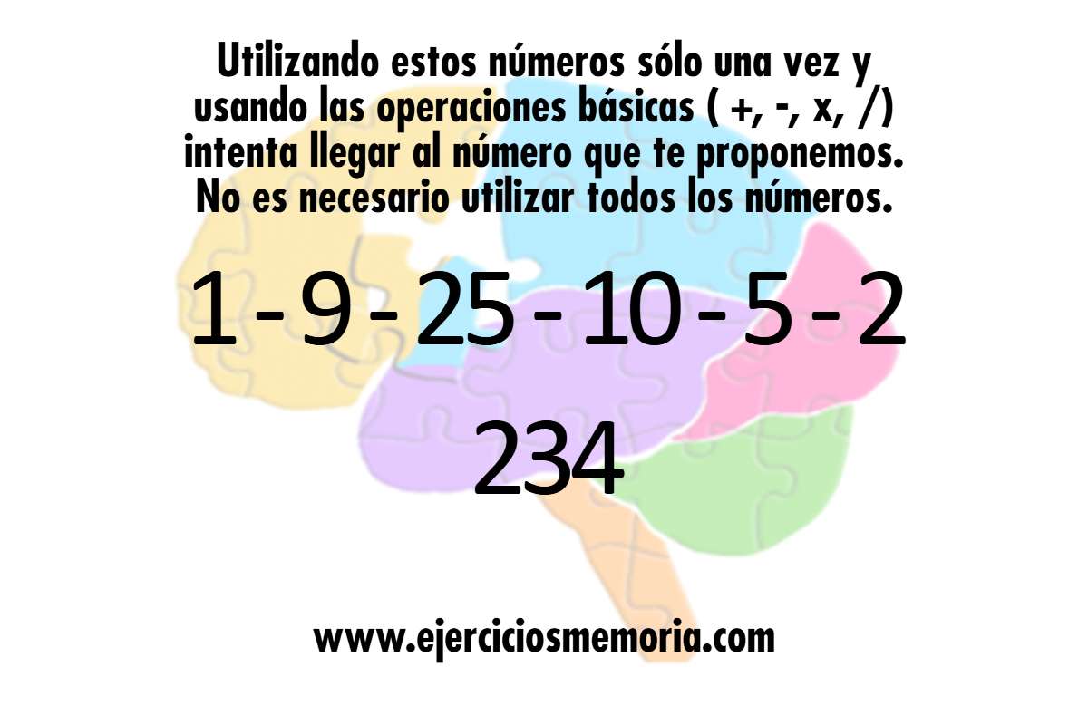 Cálculo mental Cifras