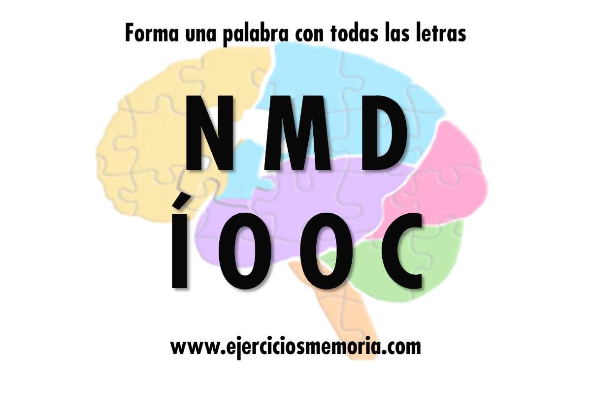 Forma una palabra con las letras