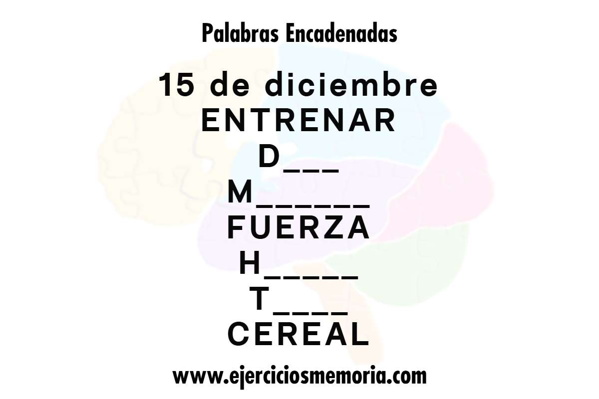 Palabras encadenadas