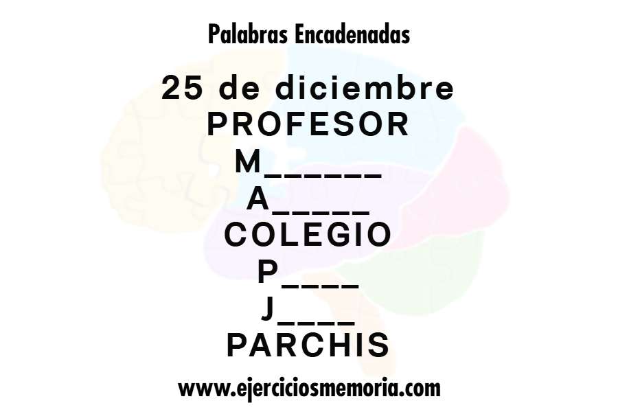 Palabras encadenadas