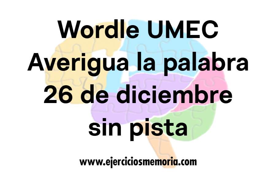 Wordle UMEC sin pista