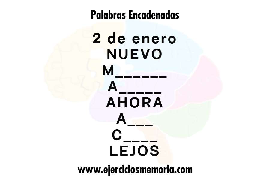 Palabras encadenadas