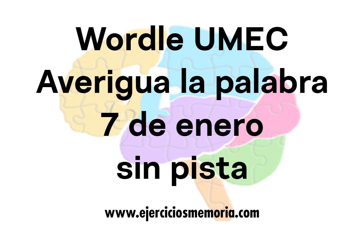Wordle UMEC sin pista