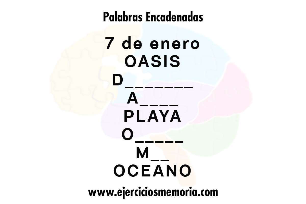 Palabras encadenadas