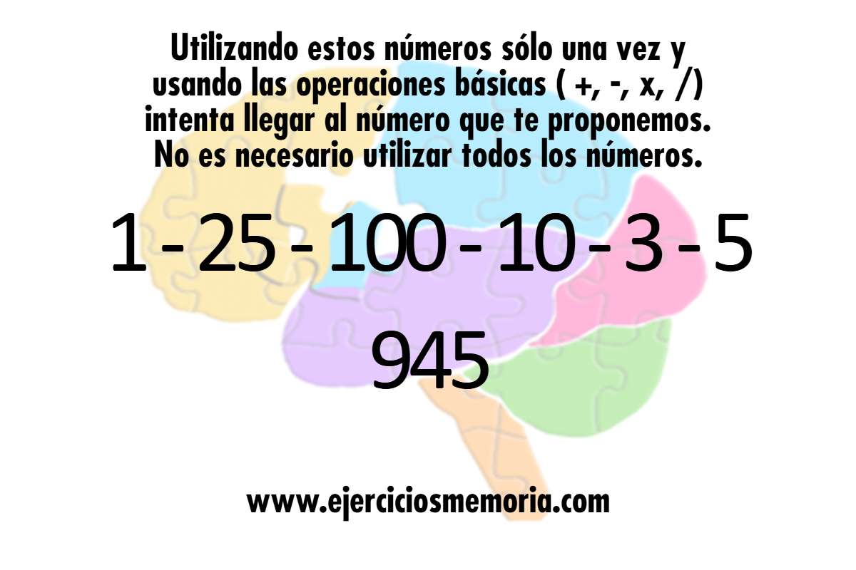 Cálculo mental Cifras