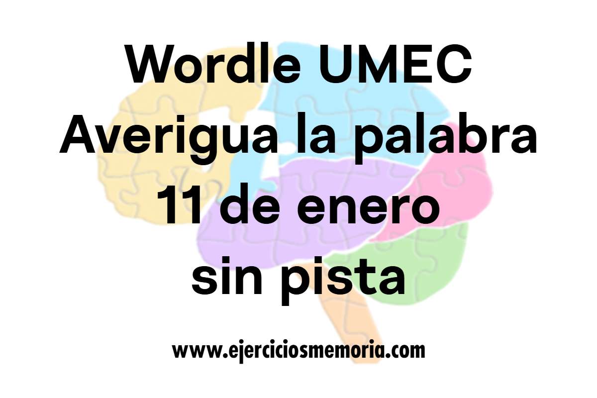 Wordle UMEC sin pista