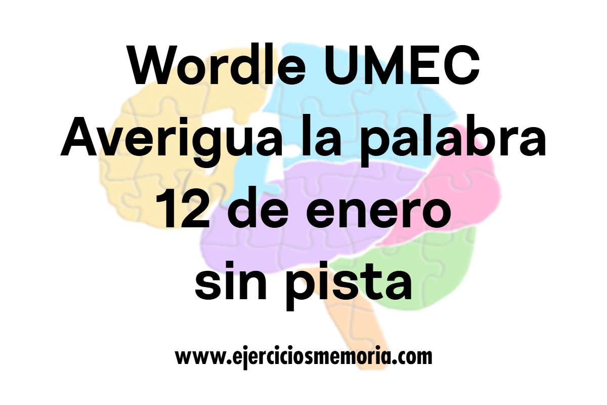 Wordle UMEC sin pista