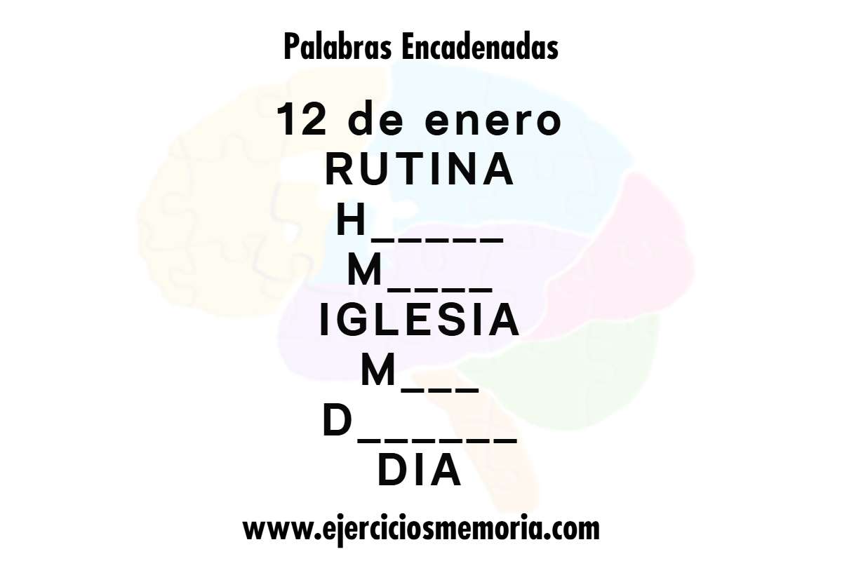 Palabras encadenadas