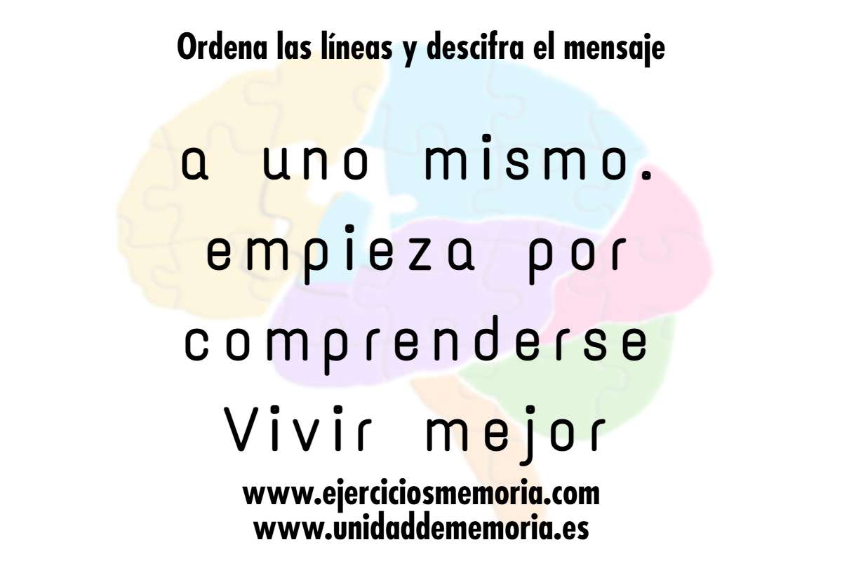 Ordena las líneas