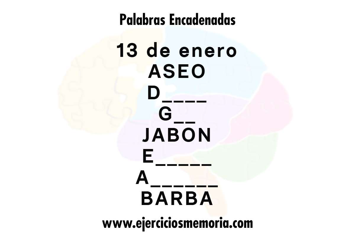 Palabras encadenadas