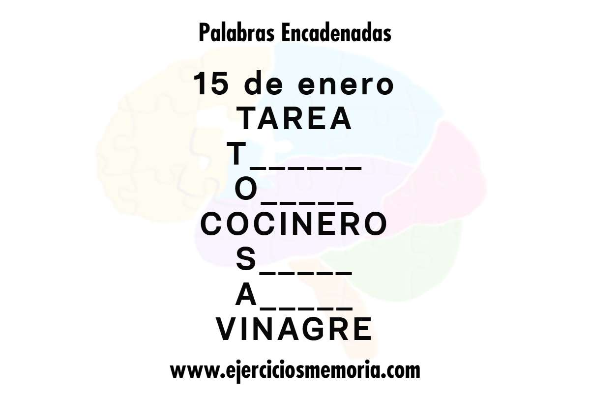 Palabras encadenadas