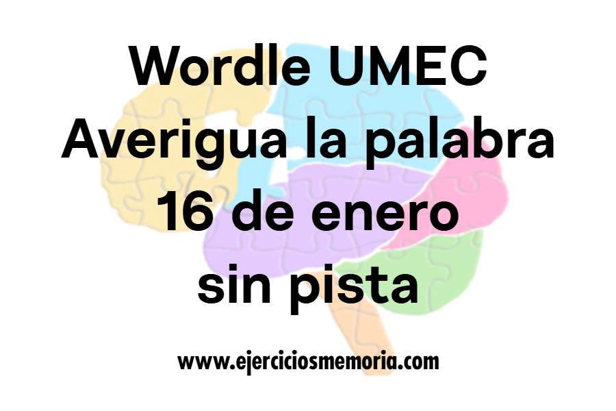 Wordle UMEC sin pista