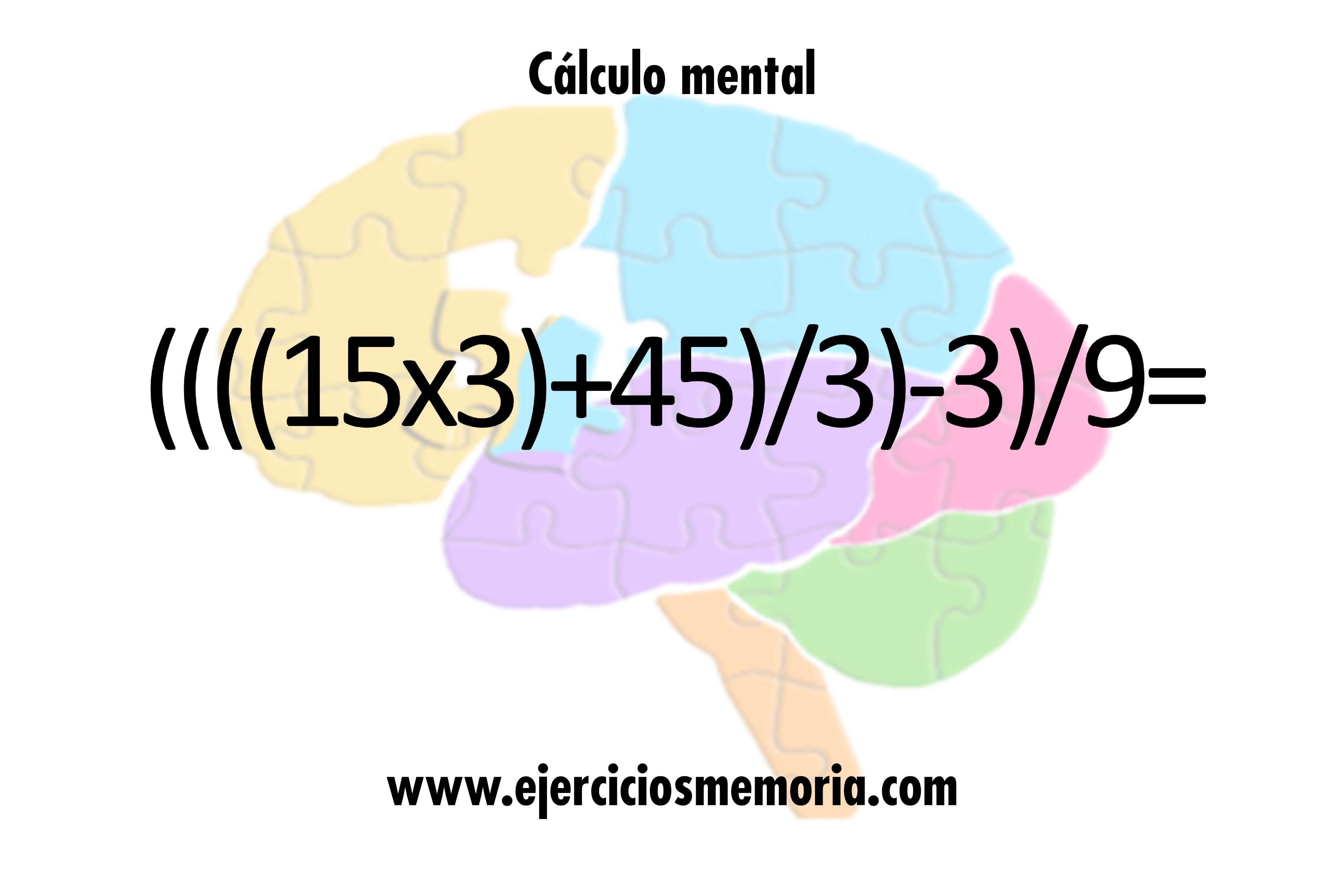 Cálculo mental