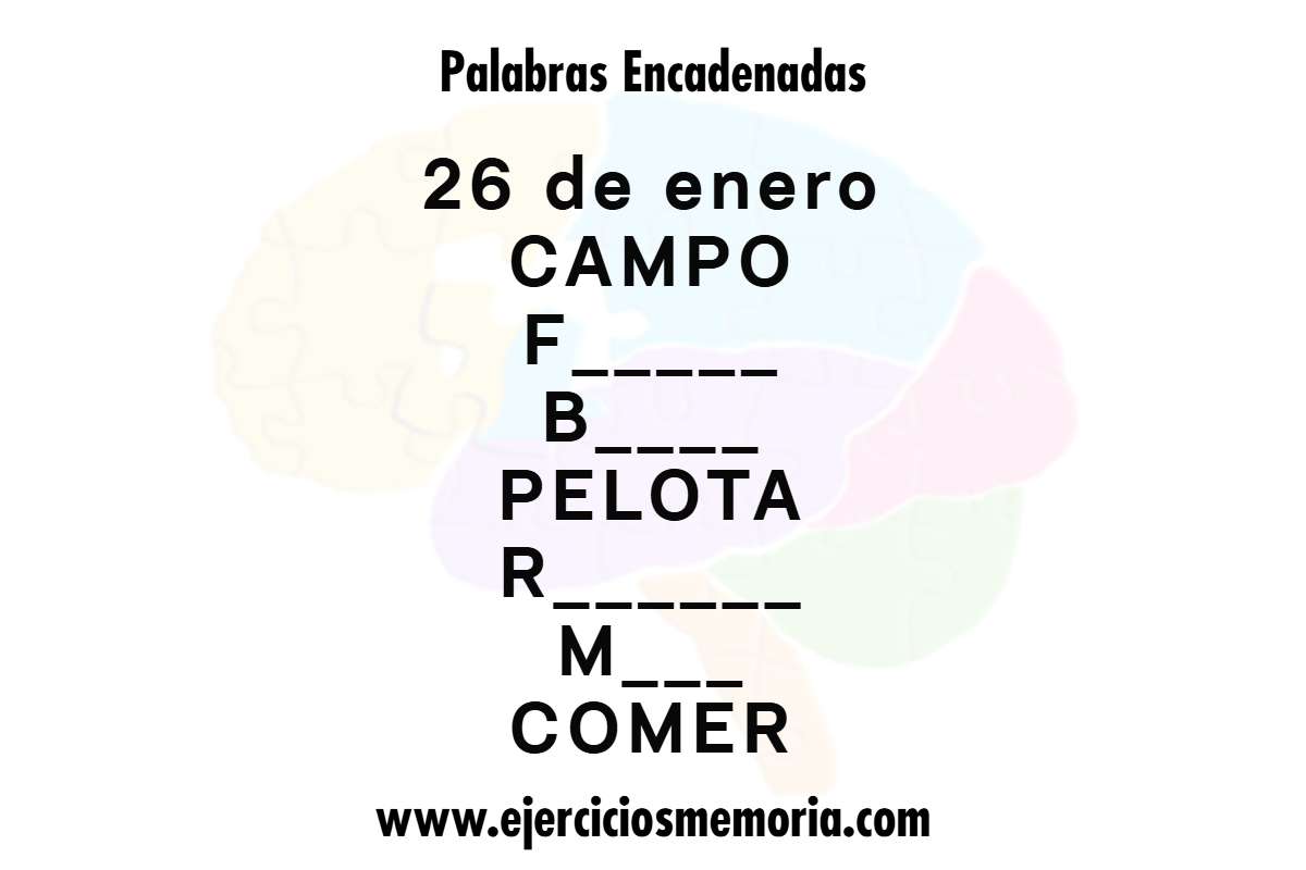 Palabras encadenadas