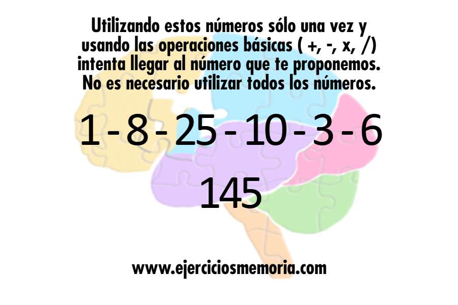 Cálculo mental Cifras