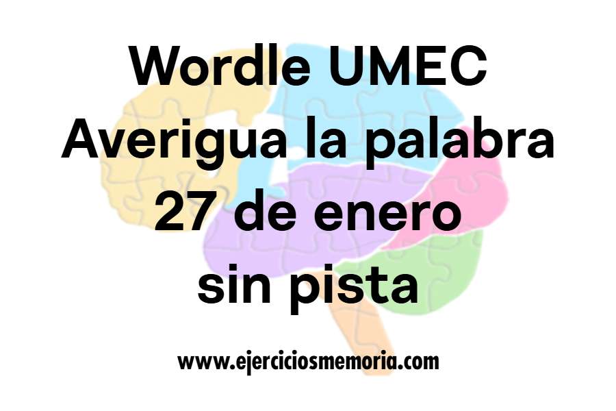 Wordle UMEC sin pista