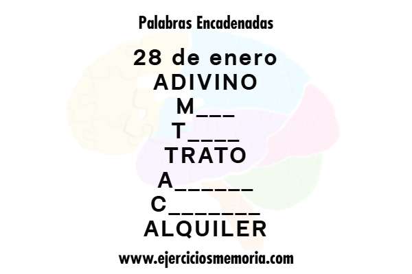 Palabras encadenadas