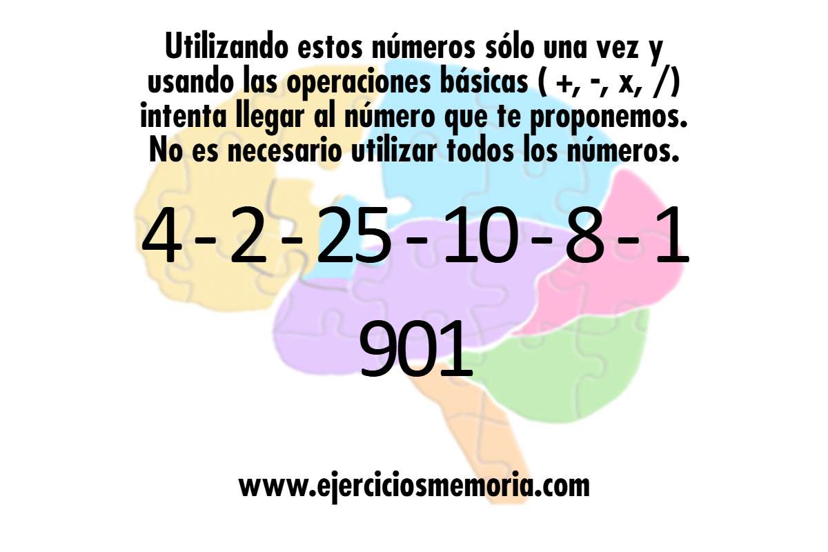 Cálculo mental Cifras