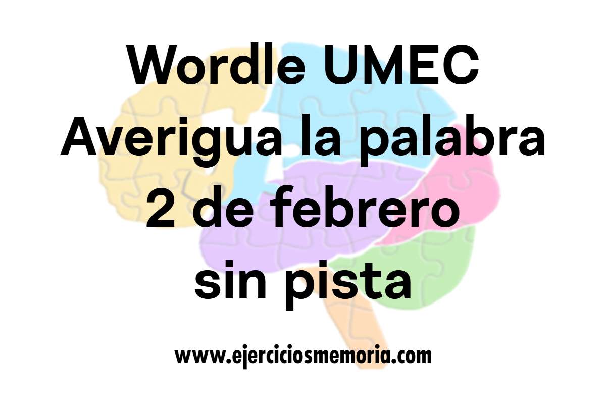 Wordle UMEC sin pista