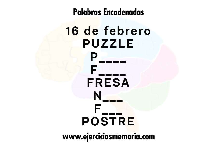 Palabras encadenadas