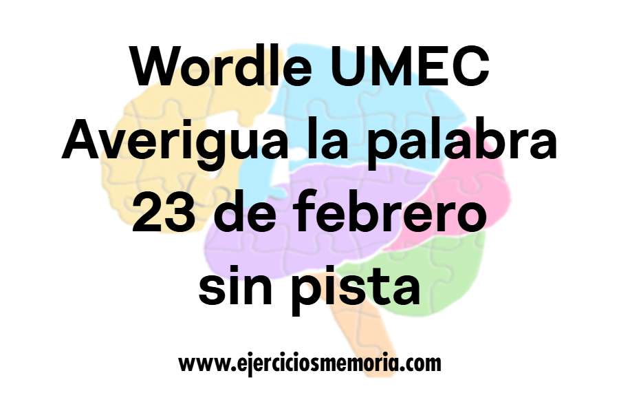 Wordle UMEC sin pista