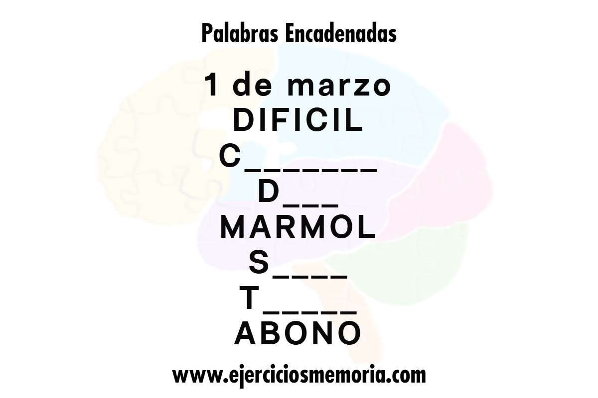 Palabras encadenadas