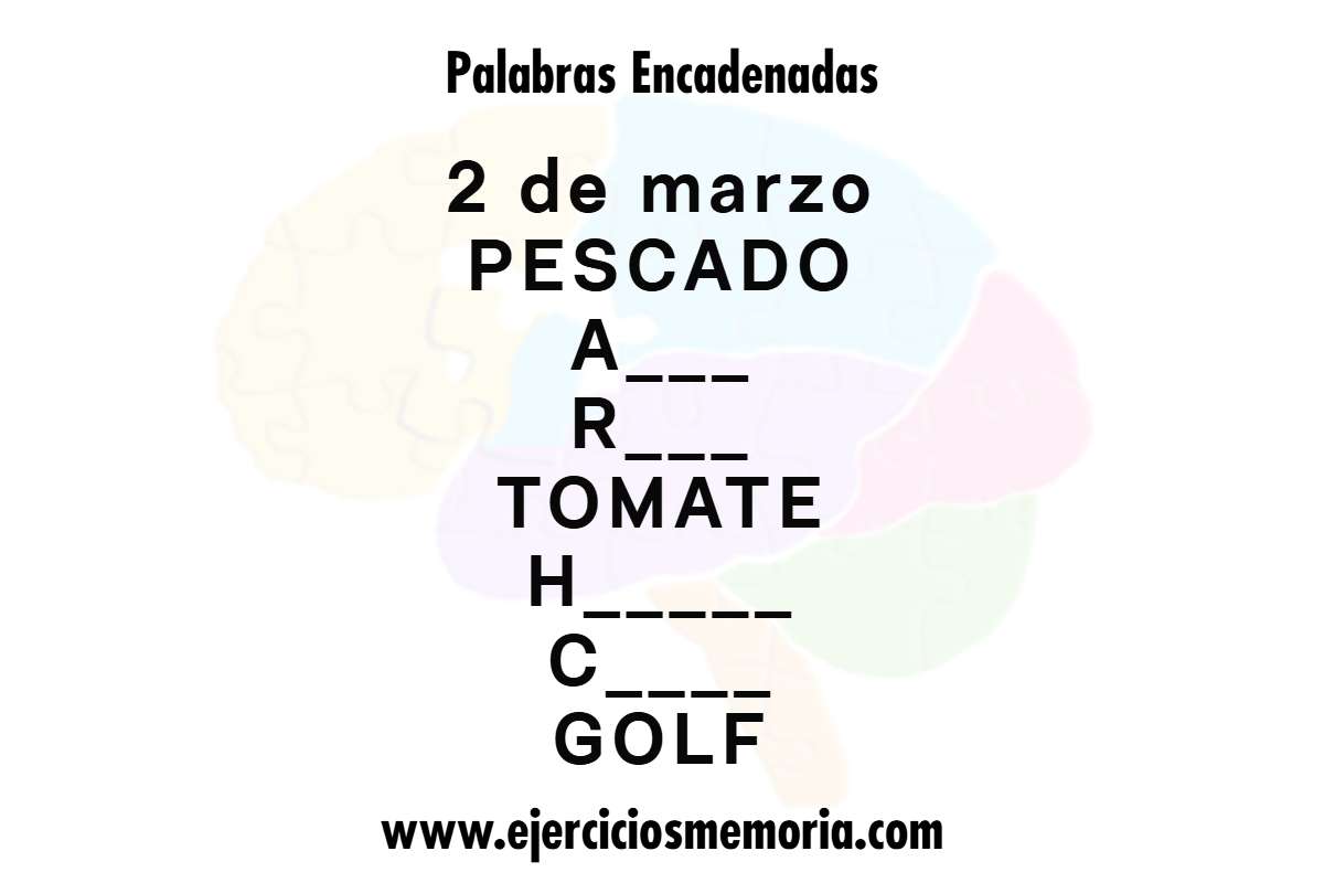 Palabras encadenadas